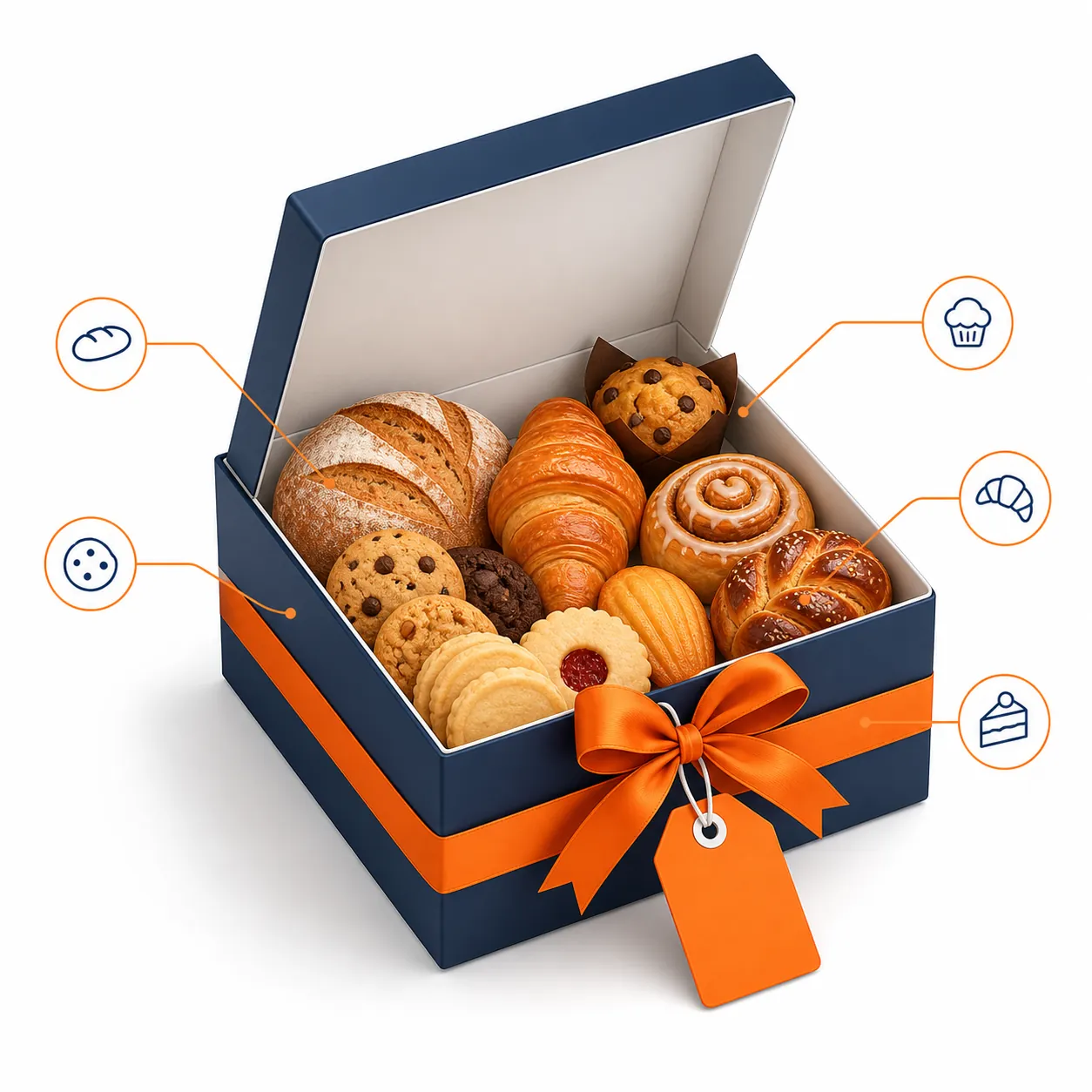 Rangkai hampers dan box isi campur